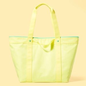 NWT Stoney Clover x Target Large Beach Tote Bag, Light Yellow, One Size